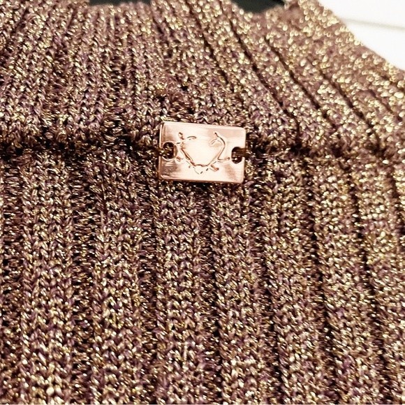 NWT For Love and Lemons Knitz Sweater Mini Dress - Size Large - Picture 7 of 10